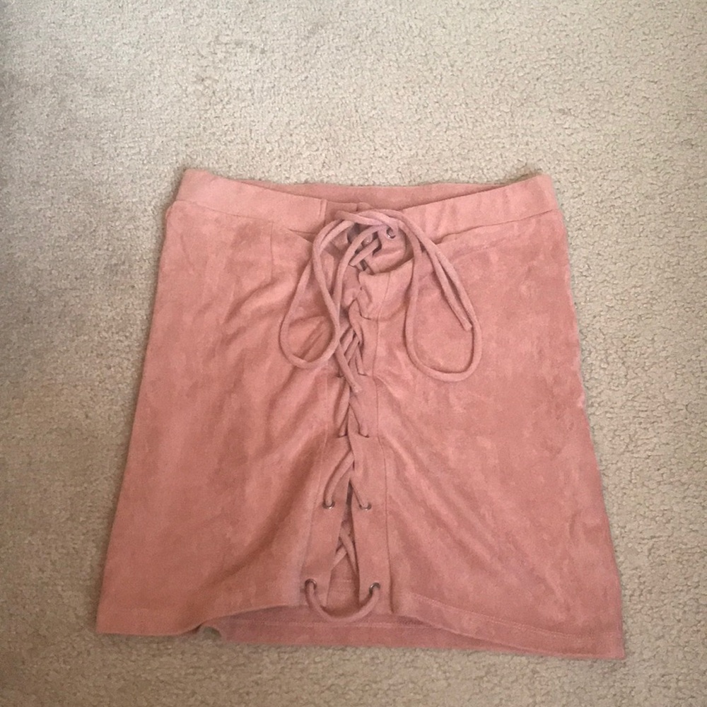Peach skirt